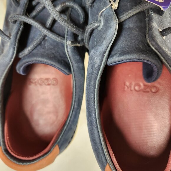 New SFC Mozo Women's MAVI Non-Slip Crew Leather Shoes Navy Blue M42168 US Size 7 - Picture 9 of 16